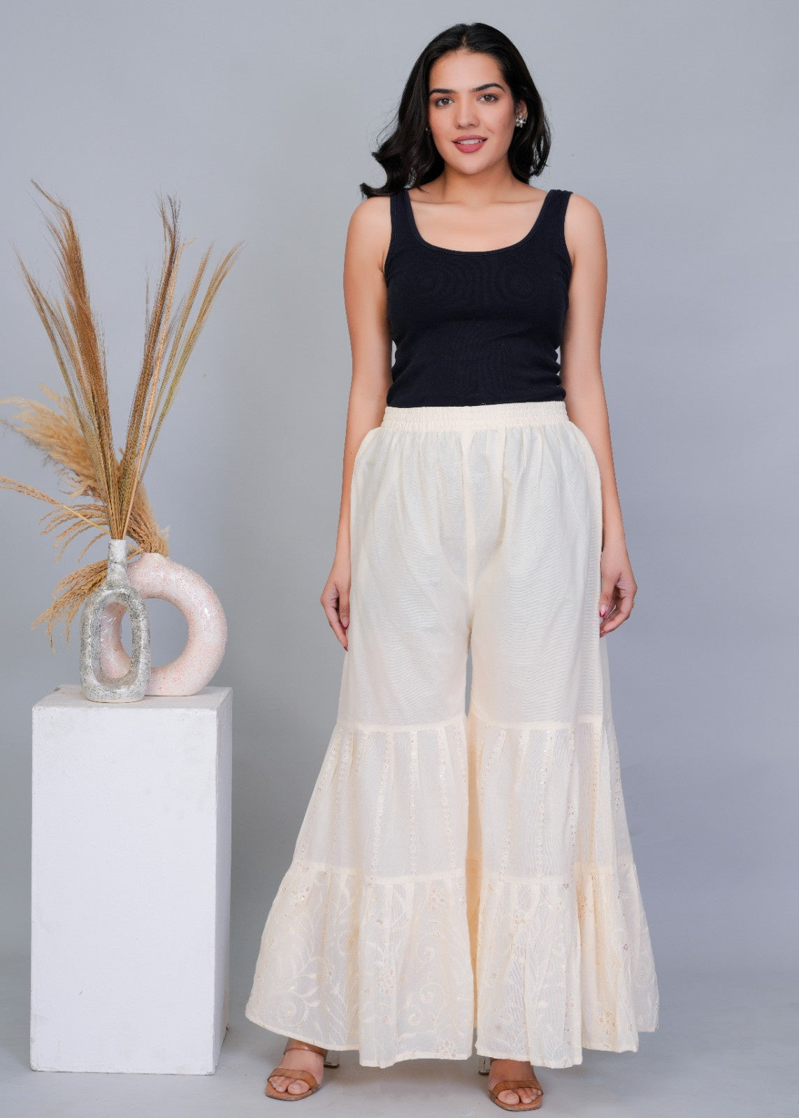 Beige Sharara