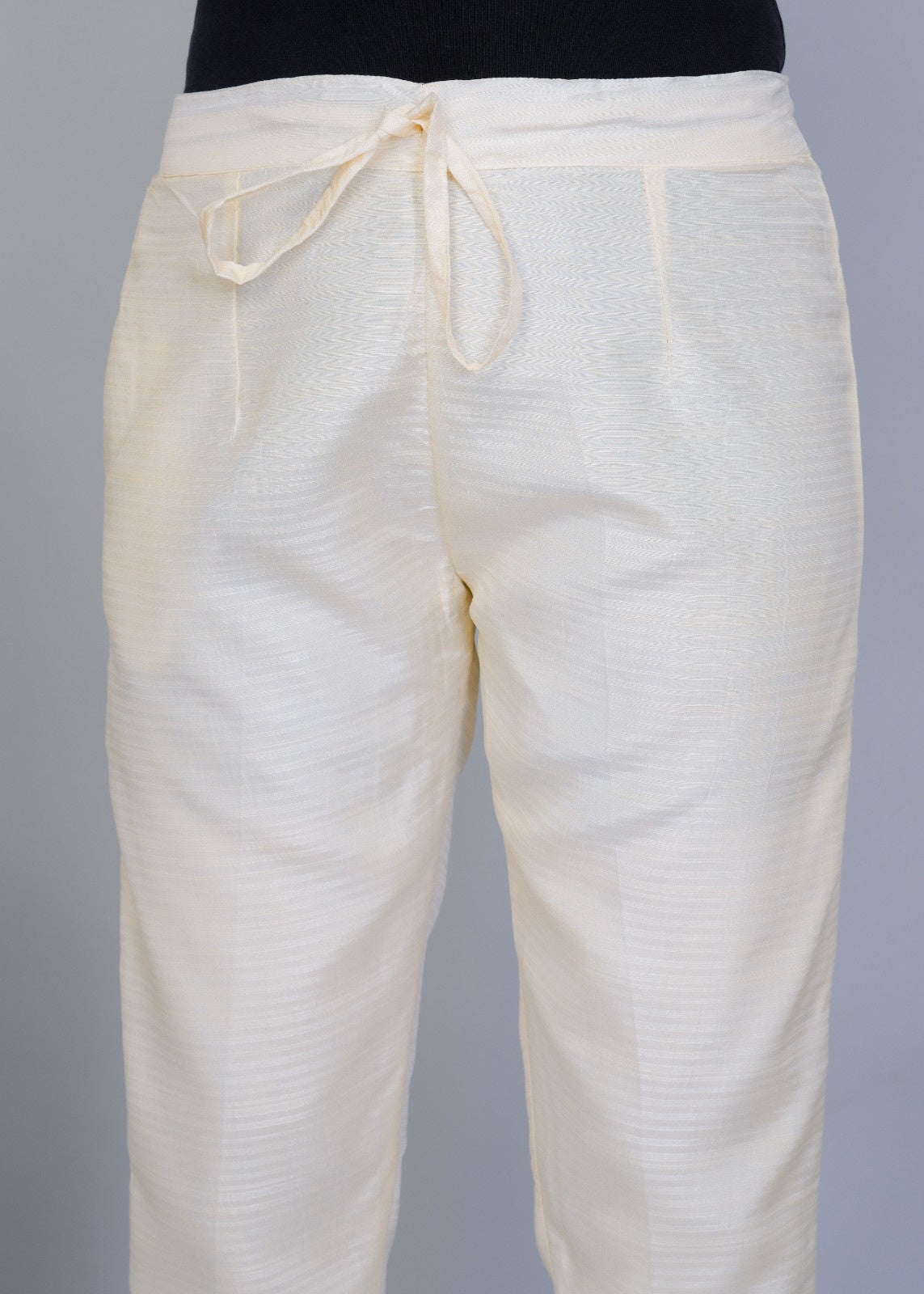 White Bangalori Silk Pant