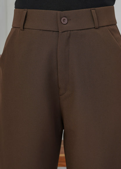 Rich Brown Formal Pant