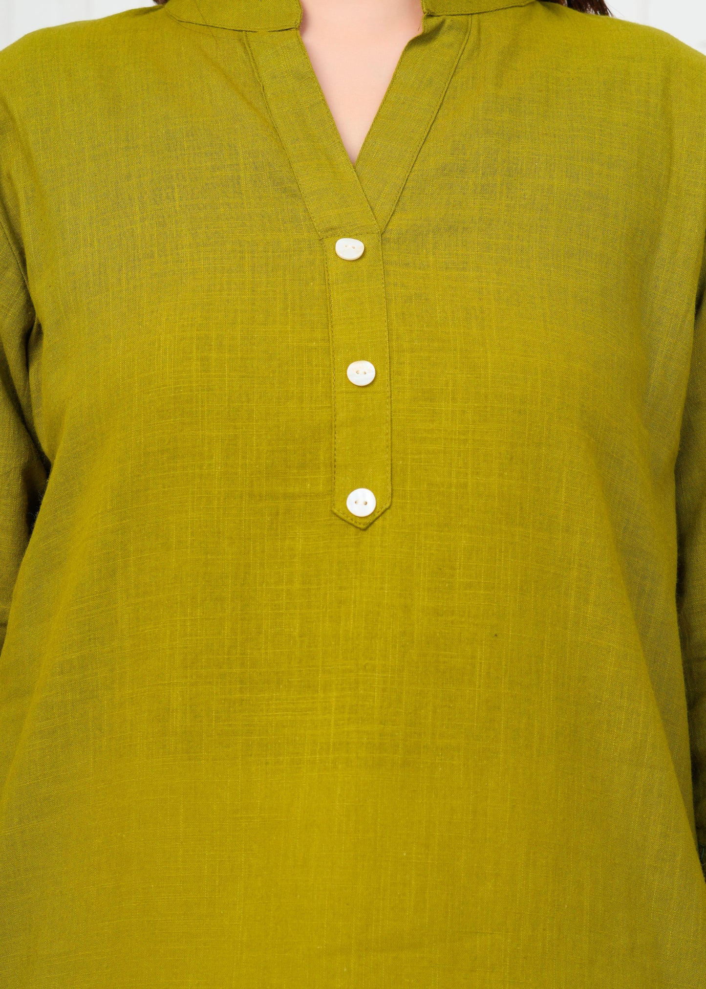 Stylish Olive Green Kurti