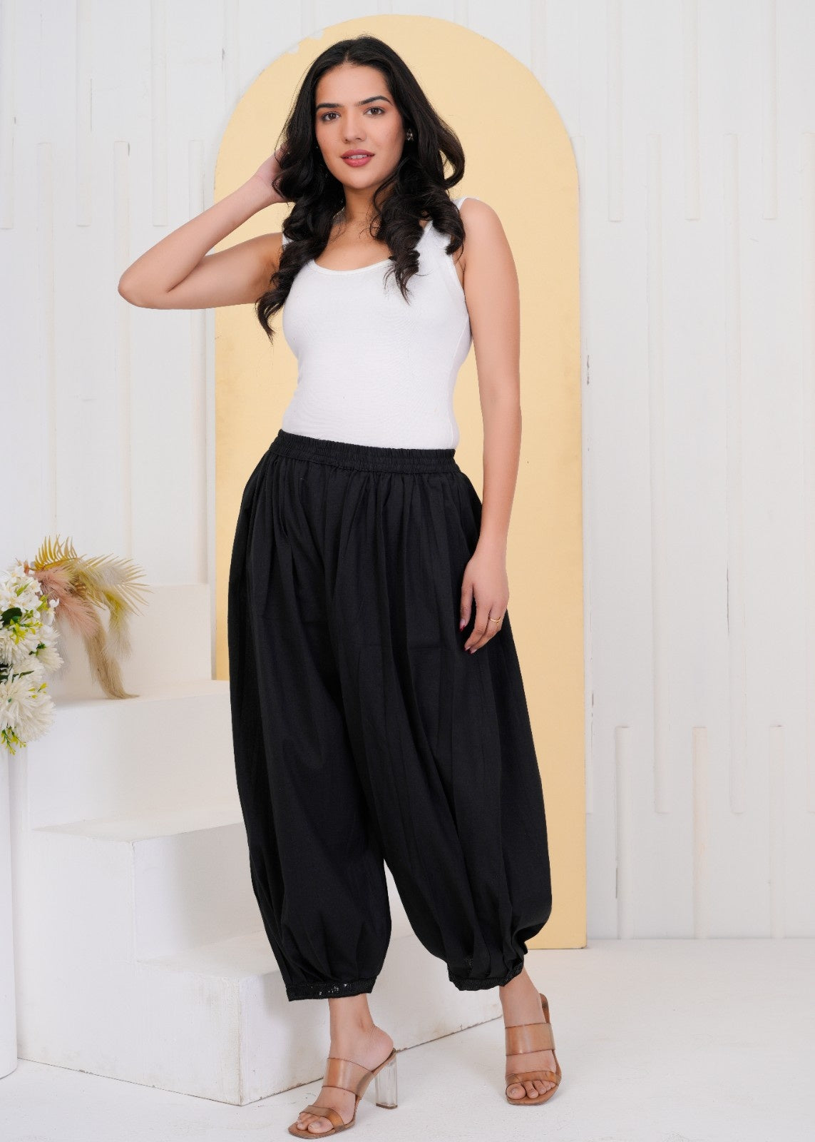 Afghani Black Pant