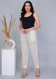 Golden Grace Khadi Crochet Pants
