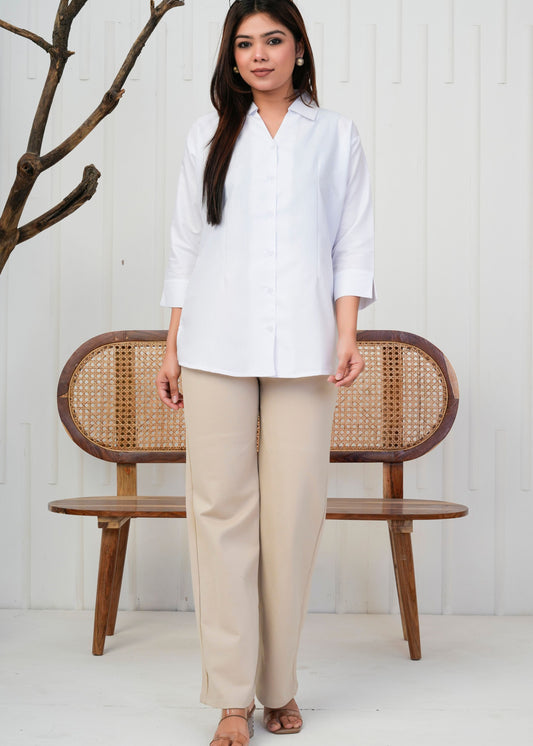 Elegant Beige Pant