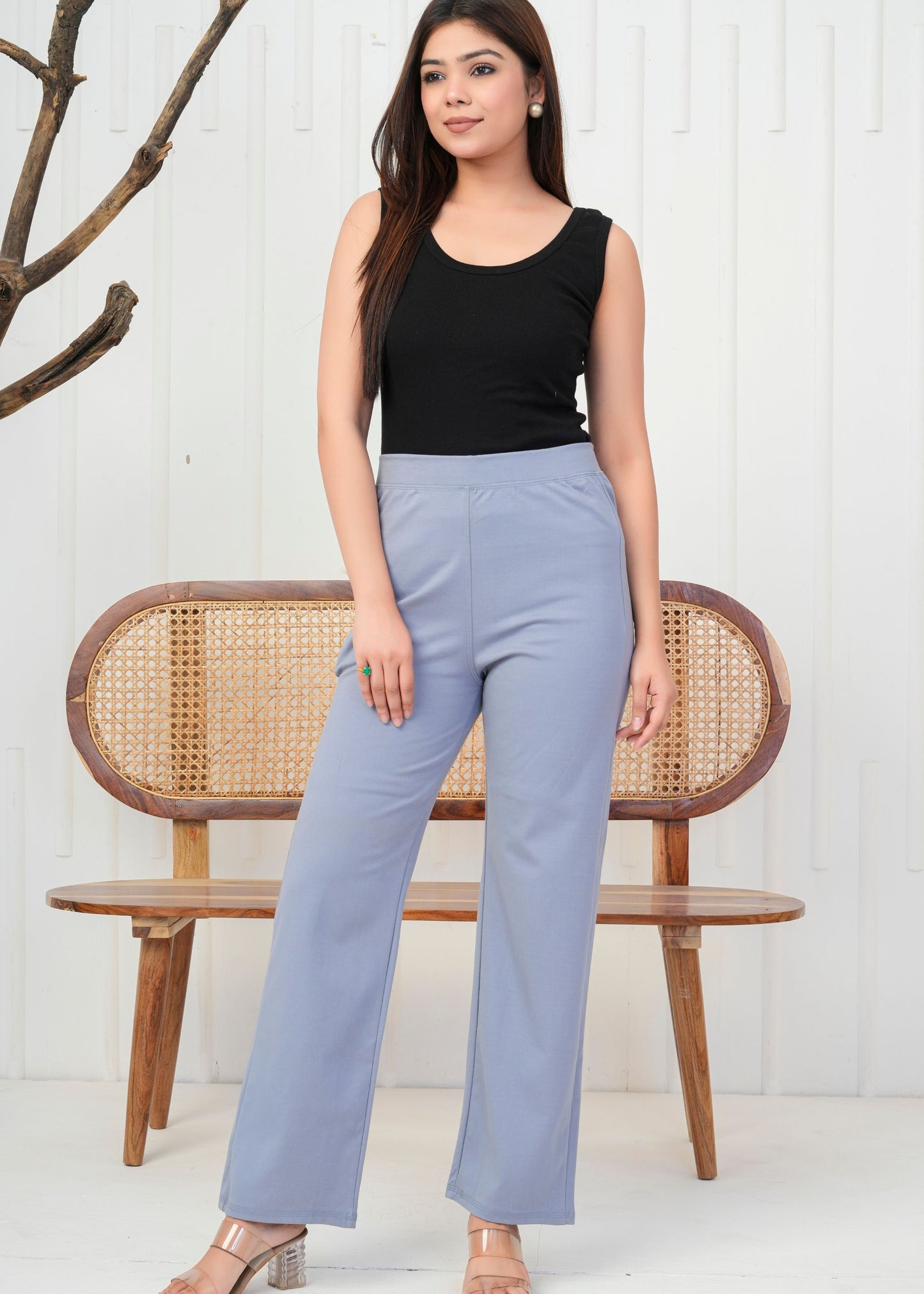 Soft Grey Everyday Formal Pant
