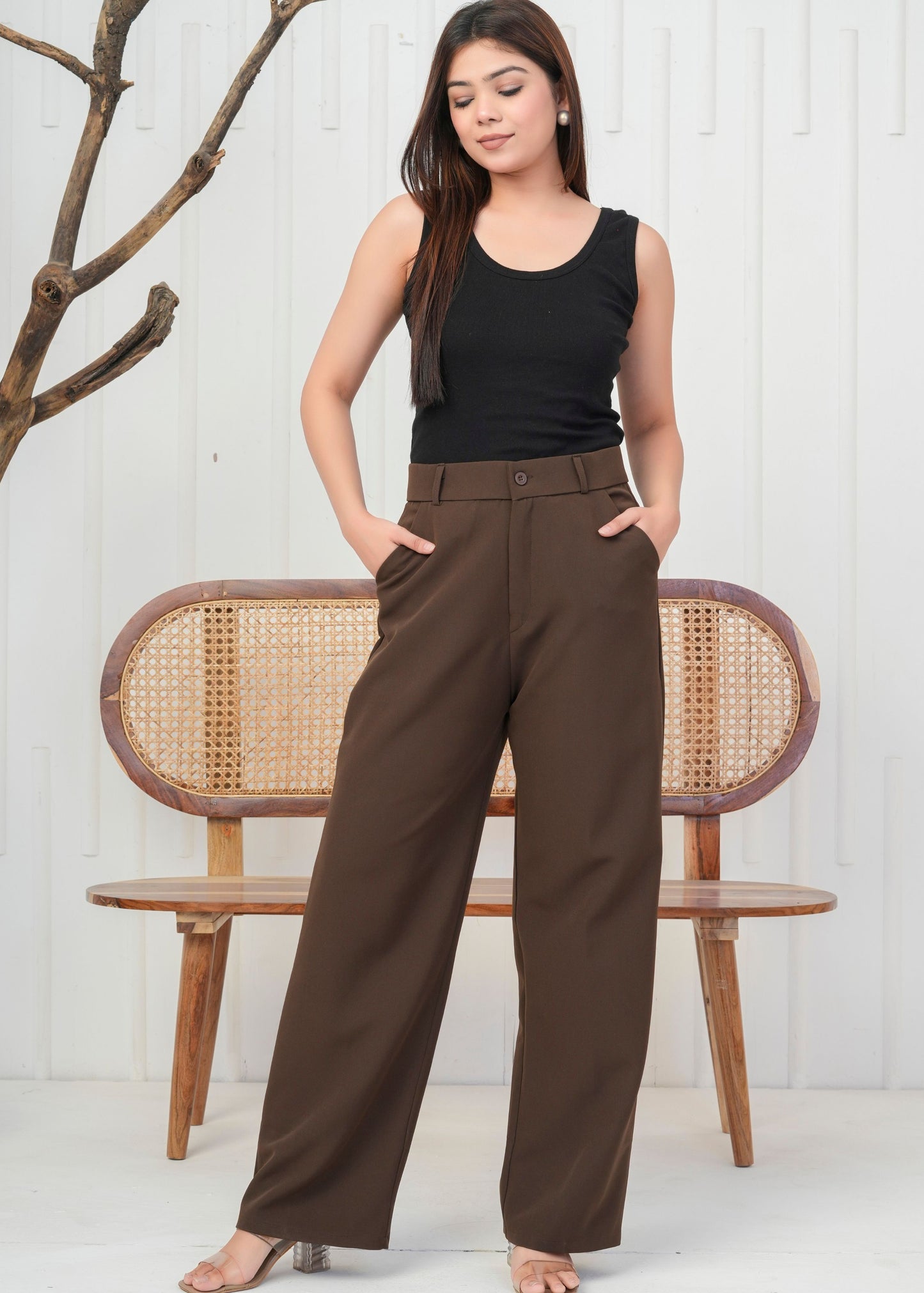 Rich Brown Formal Pant
