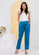 Satin Silk Blue Pant