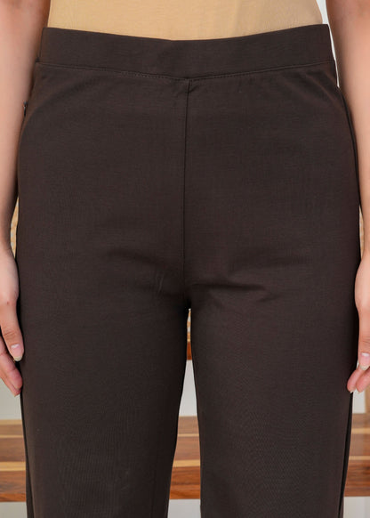 Versatile Brown Everyday Pant