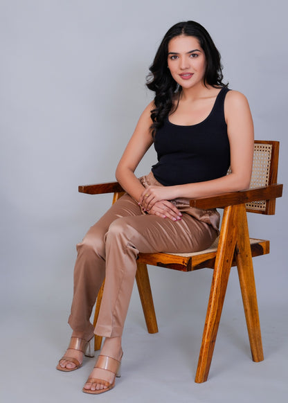 Satin Silk Copper Pant