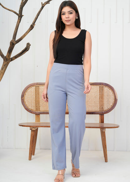 Soft Grey Everyday Formal Pant