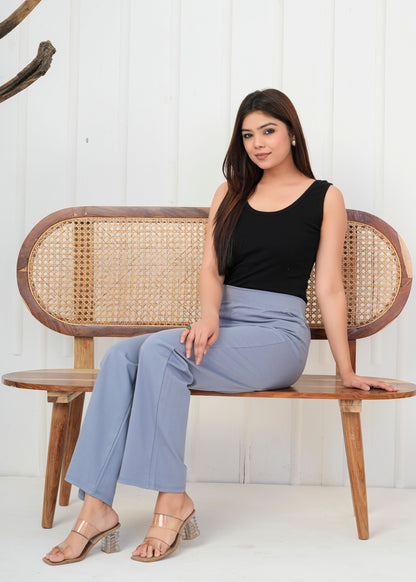 Soft Grey Everyday Formal Pant