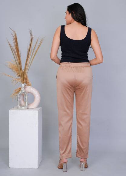 Satin Silk Copper Pant