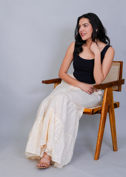 Beige Sharara