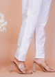 Kashmiri Embroidery White Pant