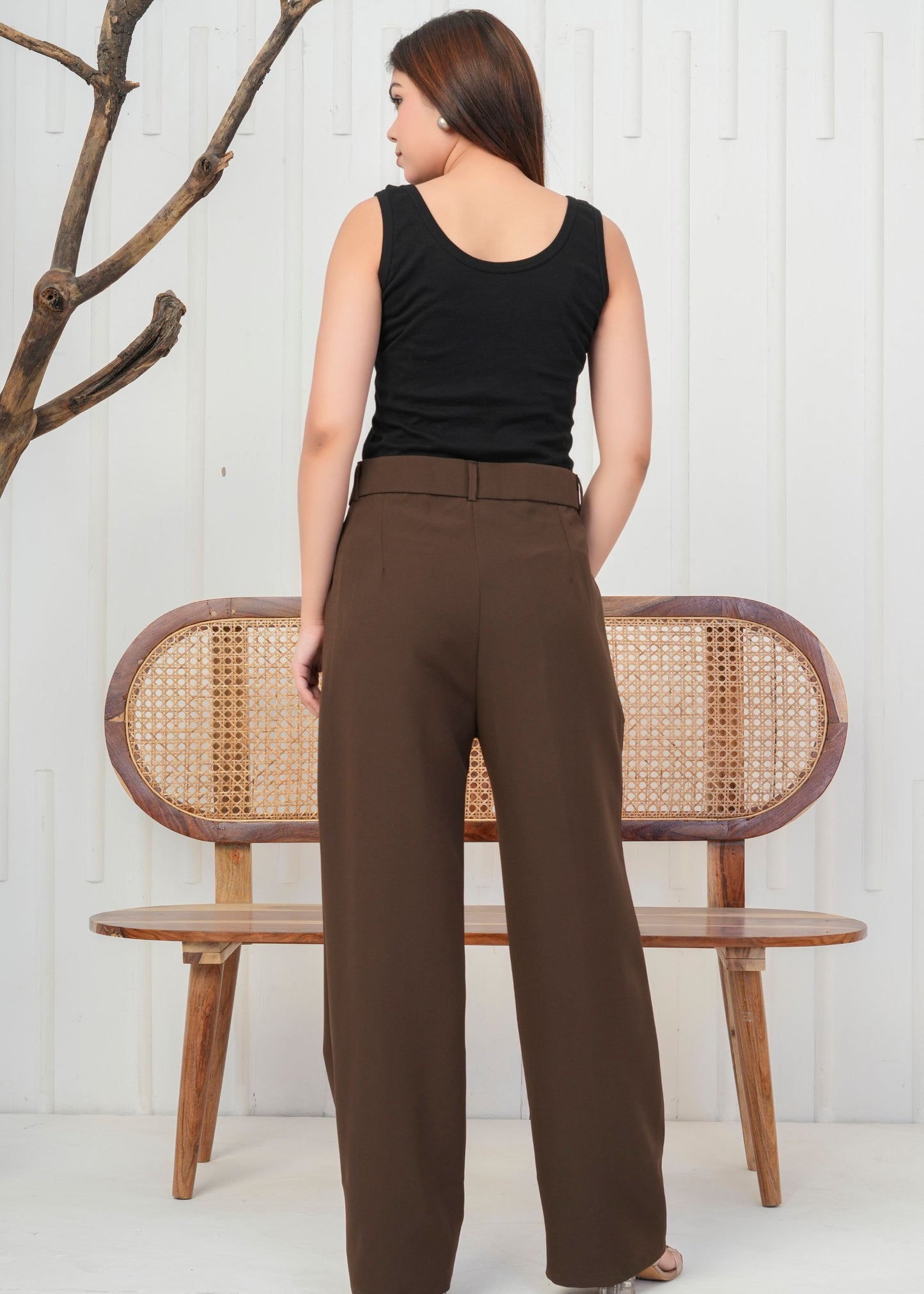 Rich Brown Formal Pant