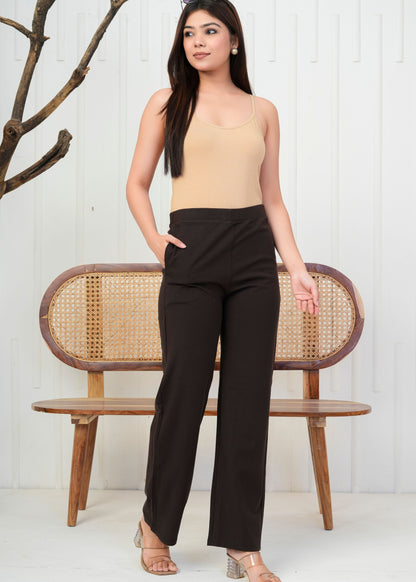 Versatile Brown Everyday Pant