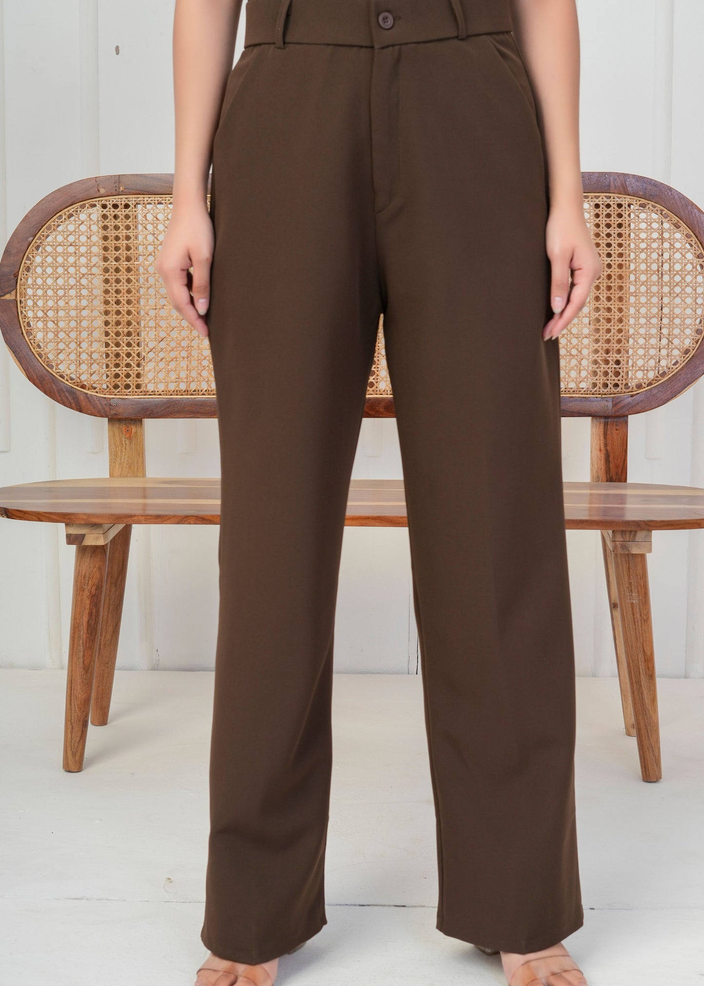 Rich Brown Formal Pant