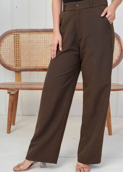 Rich Brown Formal Pant