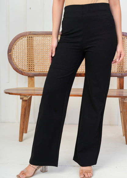Urban Black Comfort Formal Pant