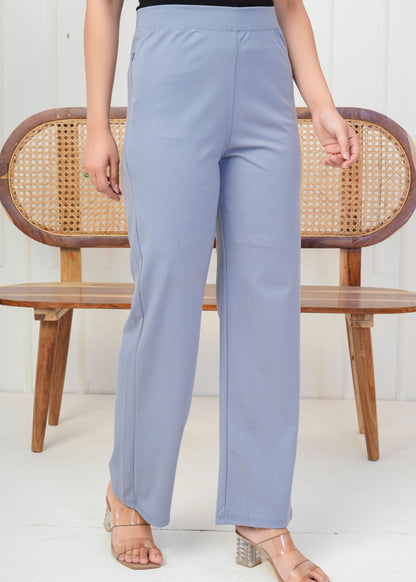 Soft Grey Everyday Formal Pant
