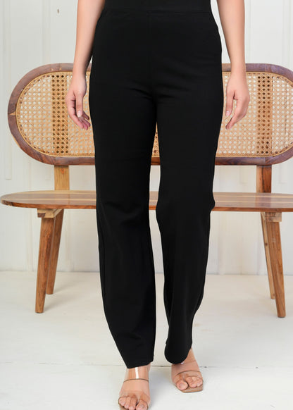 Sleek Black Everyday Fit Pant