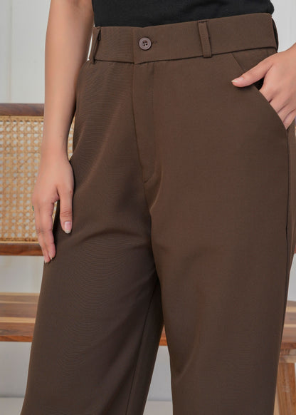 Rich Brown Formal Pant
