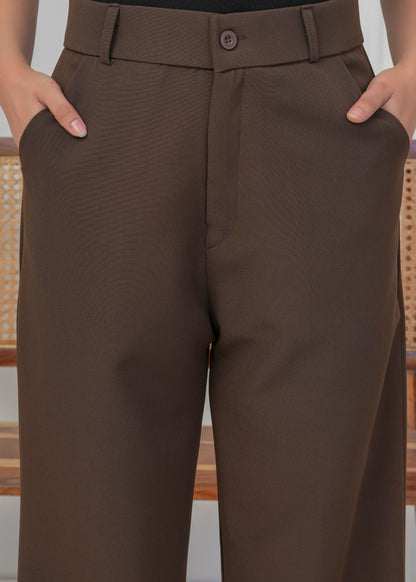 Rich Brown Formal Pant