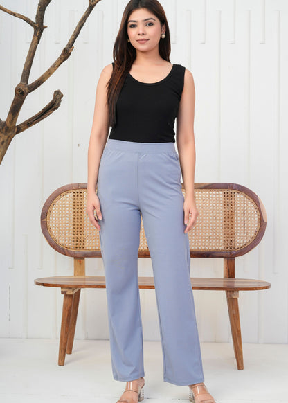 Soft Grey Everyday Formal Pant