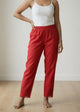 Red Stretchable Lace pants