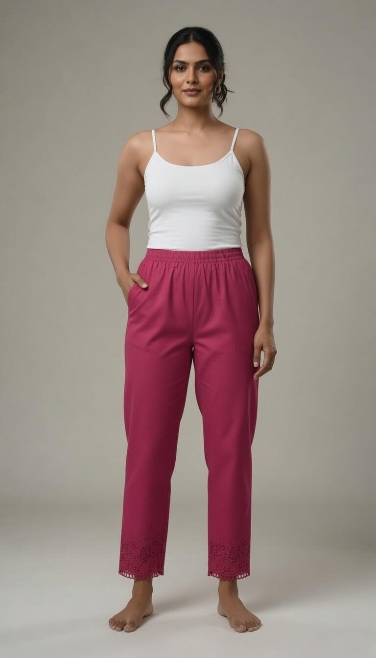 Rani Stretchable Lace Pant