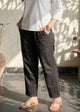 Black Full Side Lace Pant