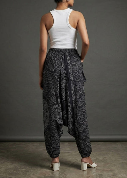 Black Harem Pant