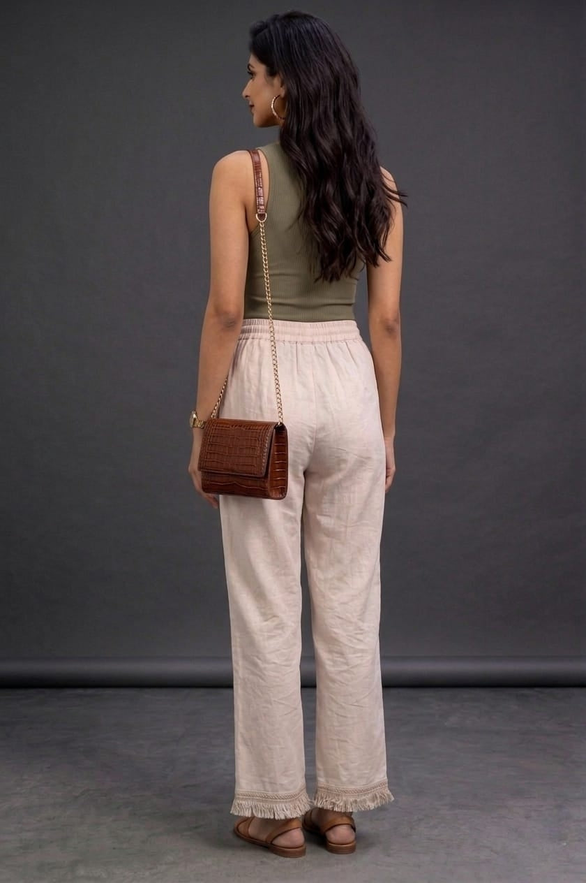 Khadi Crochet Plazzo