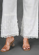 White 3D Pant