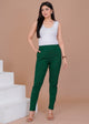 Cotton Lycra Green Pant