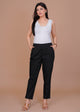 Everyday Cotton Black Pant
