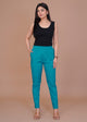 Cotton Lycra Blue Pant