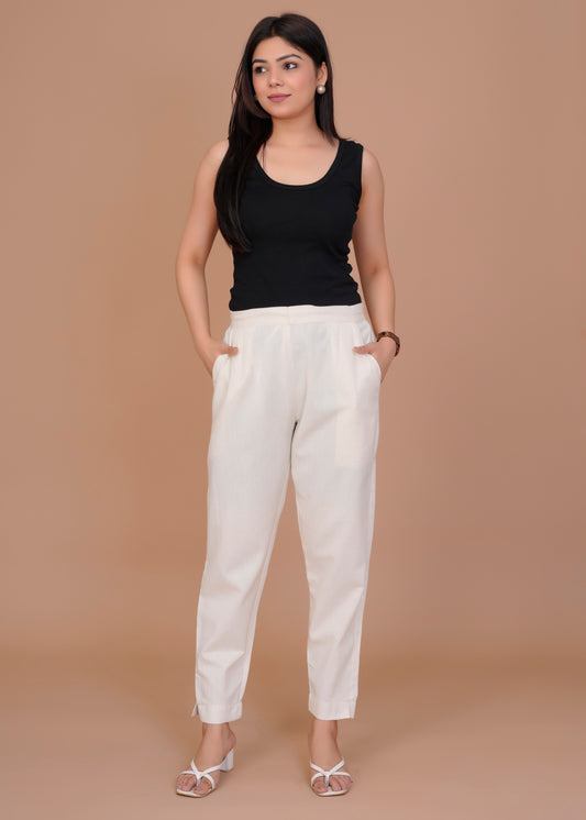 Everyday Cotton Natural Pant