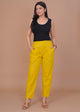 Everyday Cotton Lemon Yellow Pant
