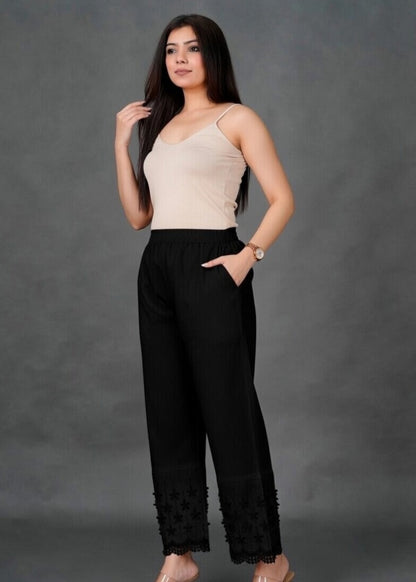 Black 3D Pant