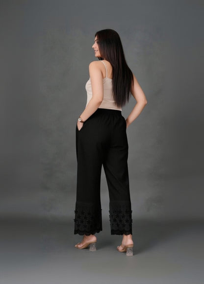 Black 3D Pant
