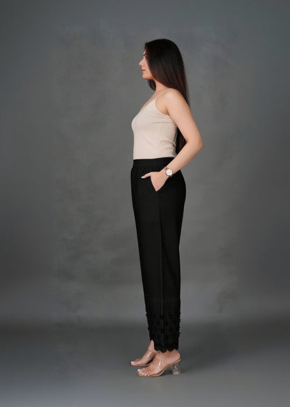 Black 3D Pant