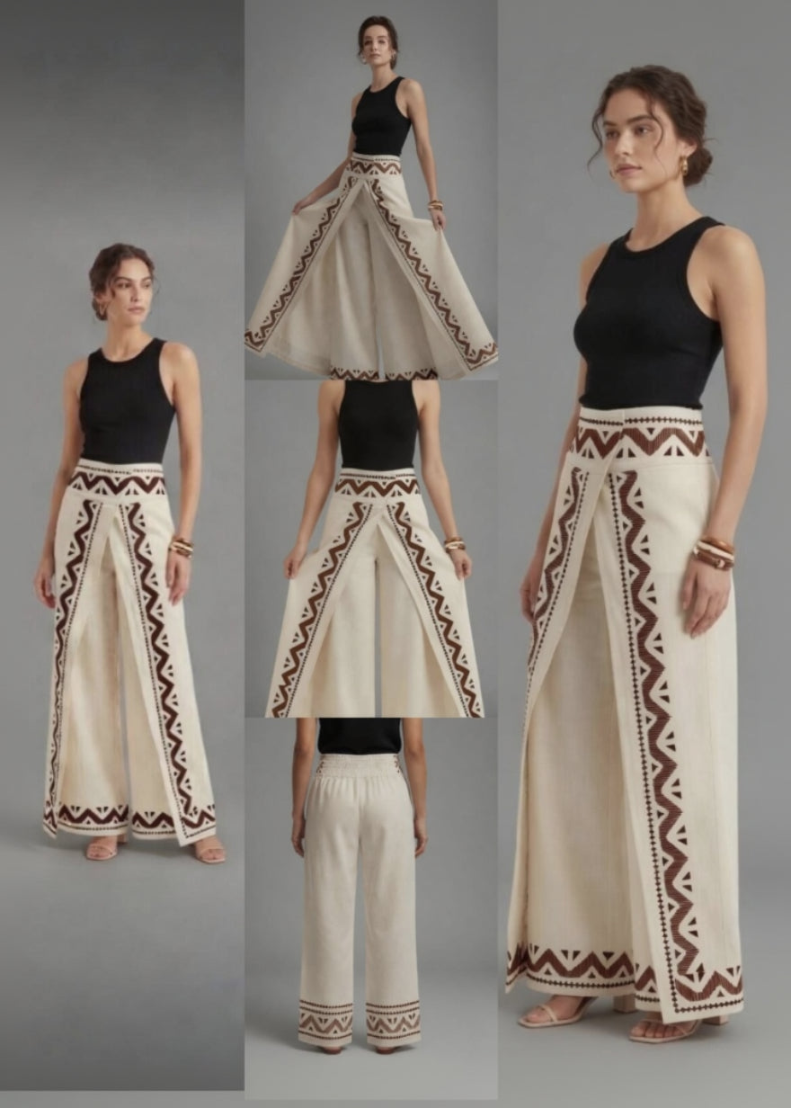 Khadi Drape Plazzo