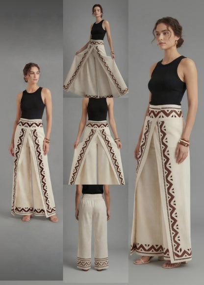 Khadi Drape Plazzo
