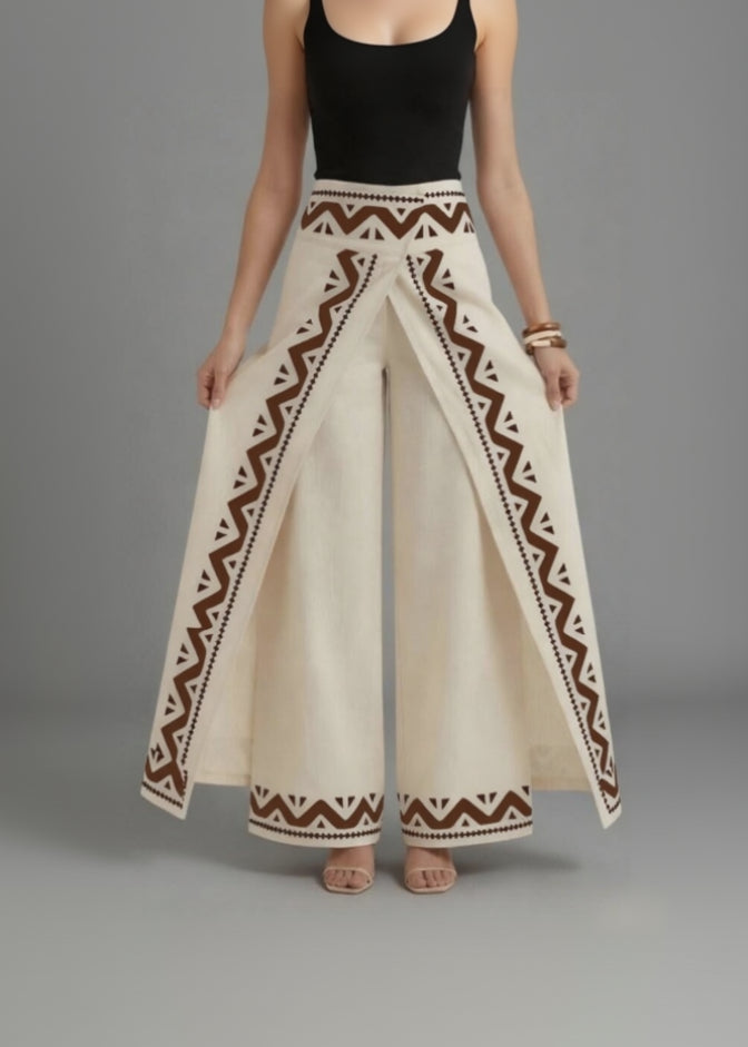 Khadi Drape Plazzo