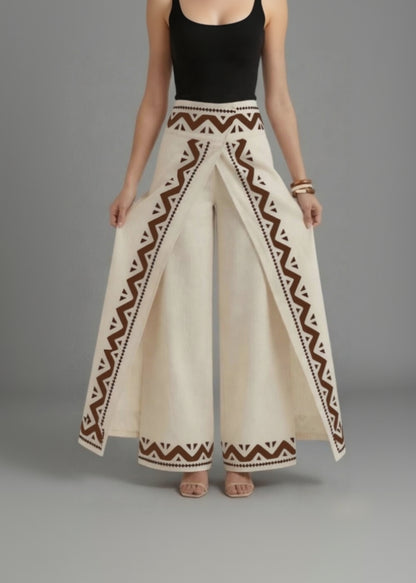 Khadi Drape Plazzo