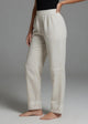 Khadi Stretchable Lace pant
