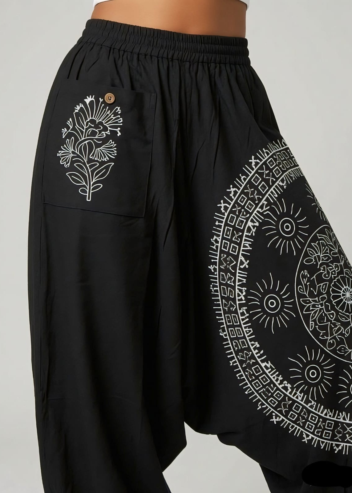 Black Harem Pants