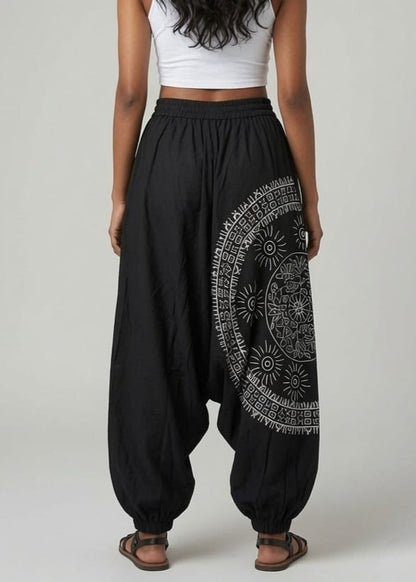 Black Harem Pants