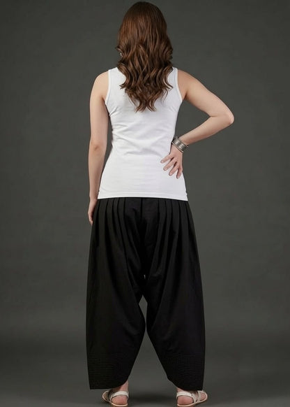 Black Cotton Farsi Salwar