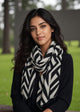 Chevron Print Scarf